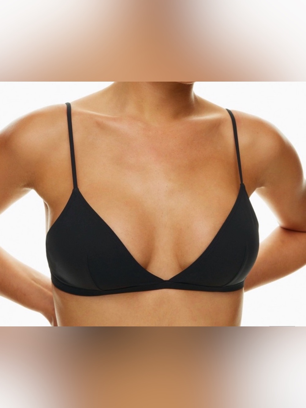 Babaton Black Triangle Bralette